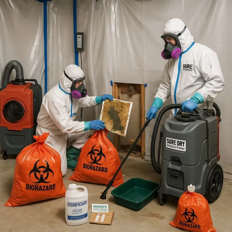 Contaminated Water Handling Protocols process in Bar Nunn, WY
