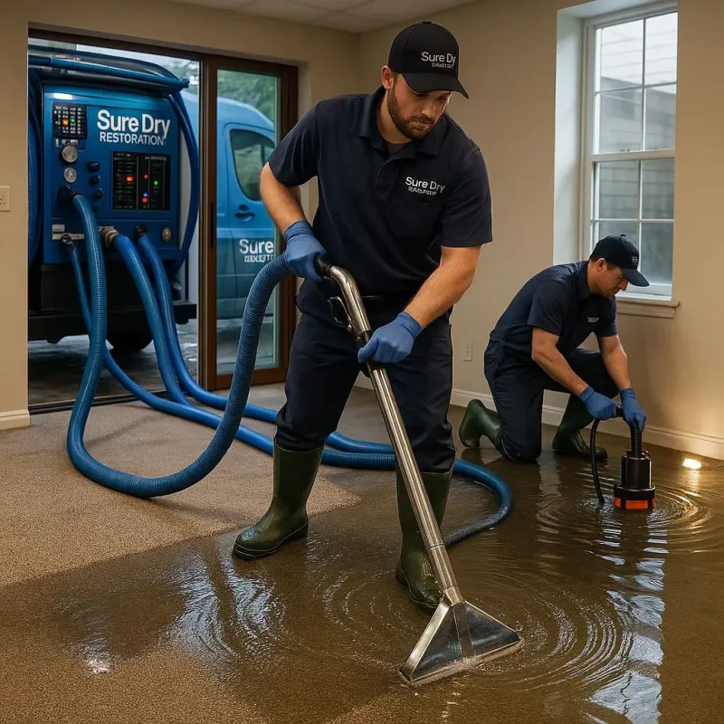 Water Extraction and Removal process in Bar Nunn, WY